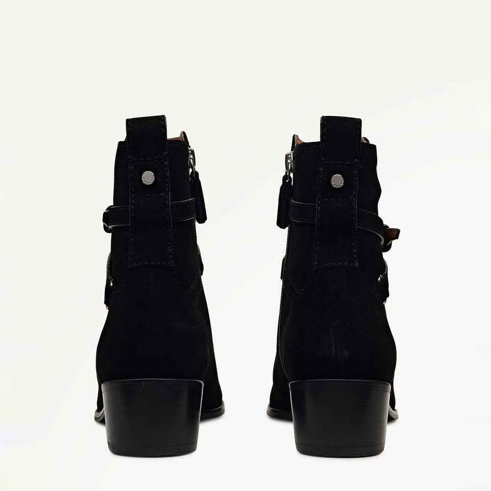 Acorn Walk Trim Jeans Boot Black - 112549