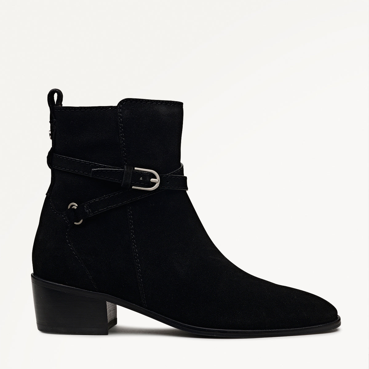 Acorn Walk Trim Jeans Boot Black - 112549