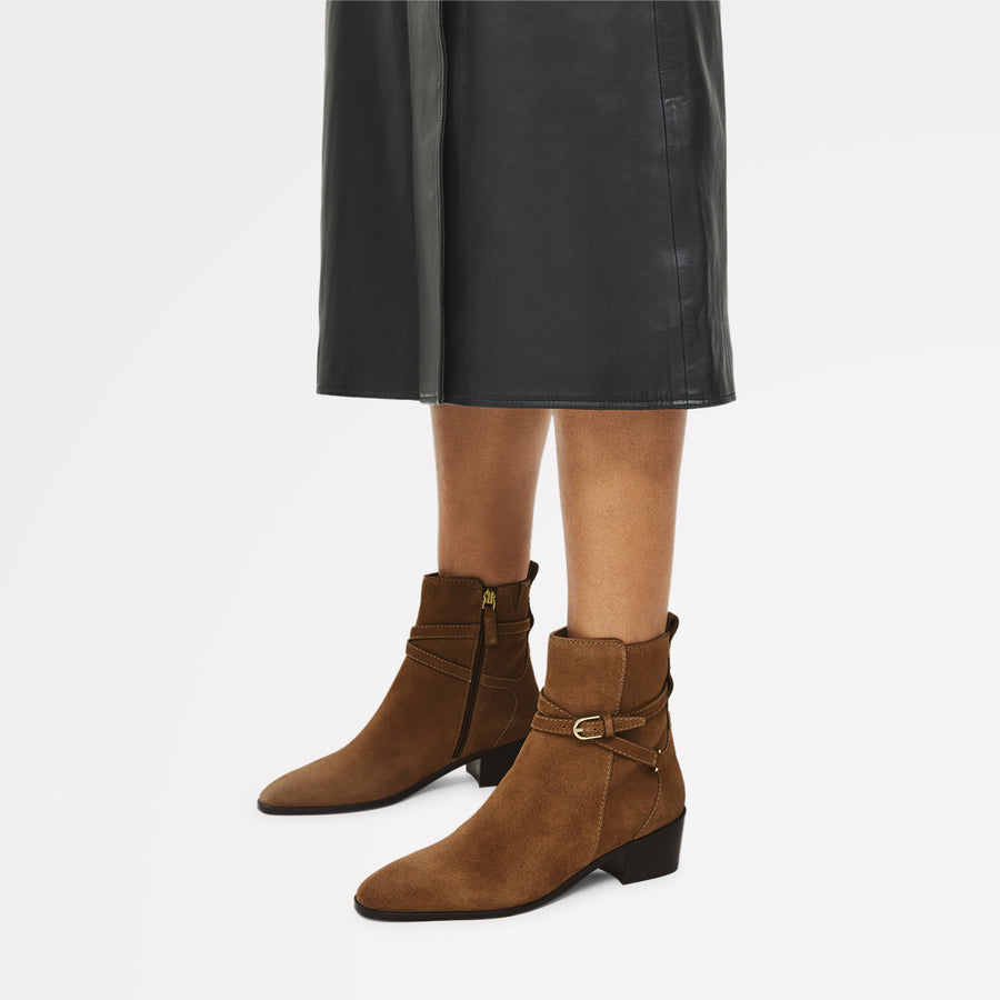 Acorn Walk Trim Jeans Boot Coffee - 112550