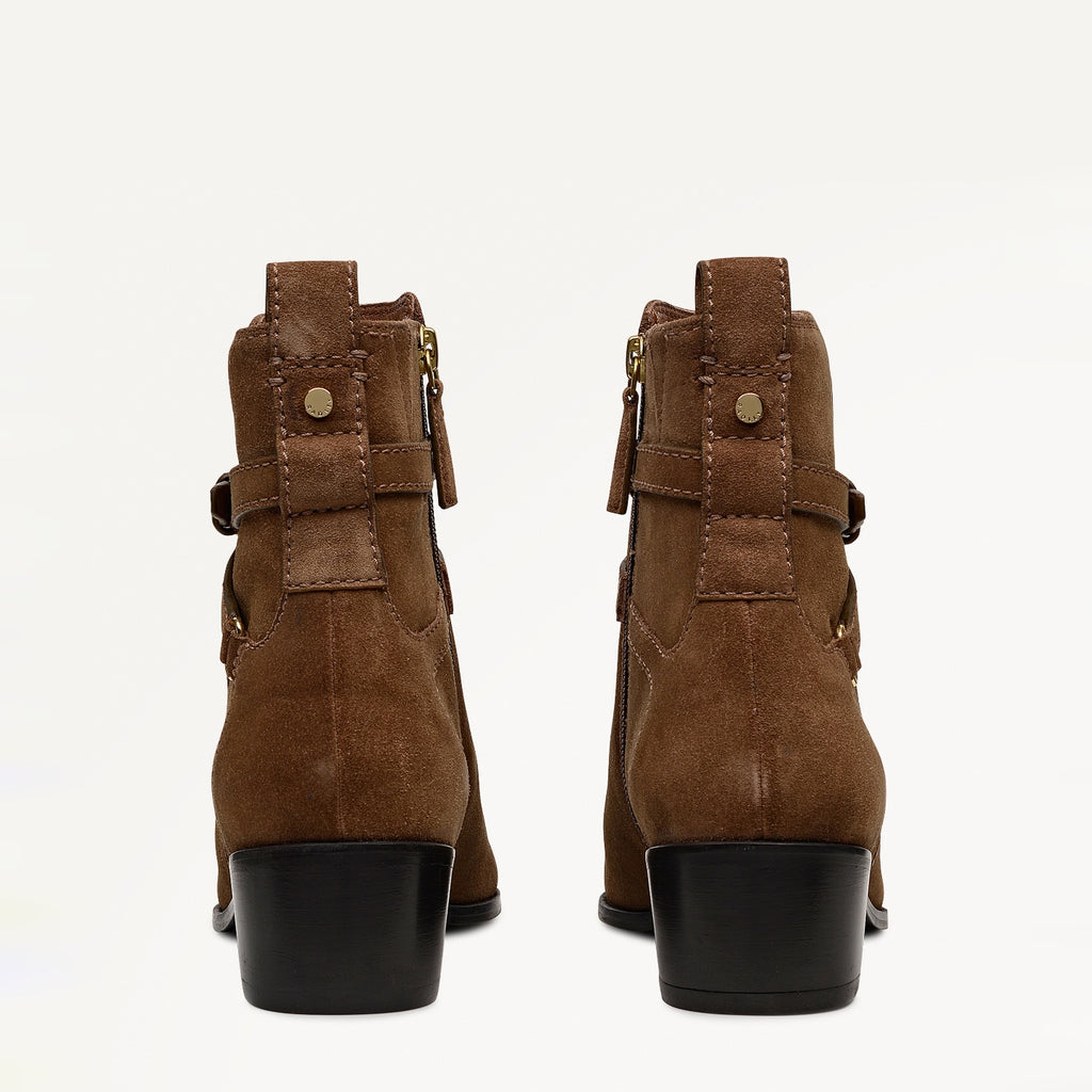 Acorn Walk Trim Jeans Boot Coffee - 112550