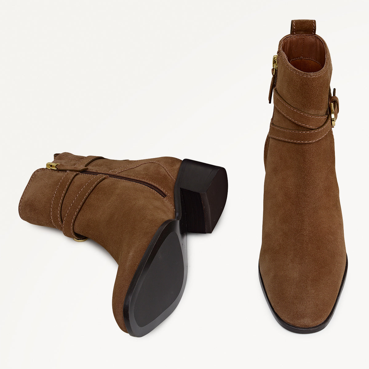 Acorn Walk Trim Jeans Boot Coffee - 112550