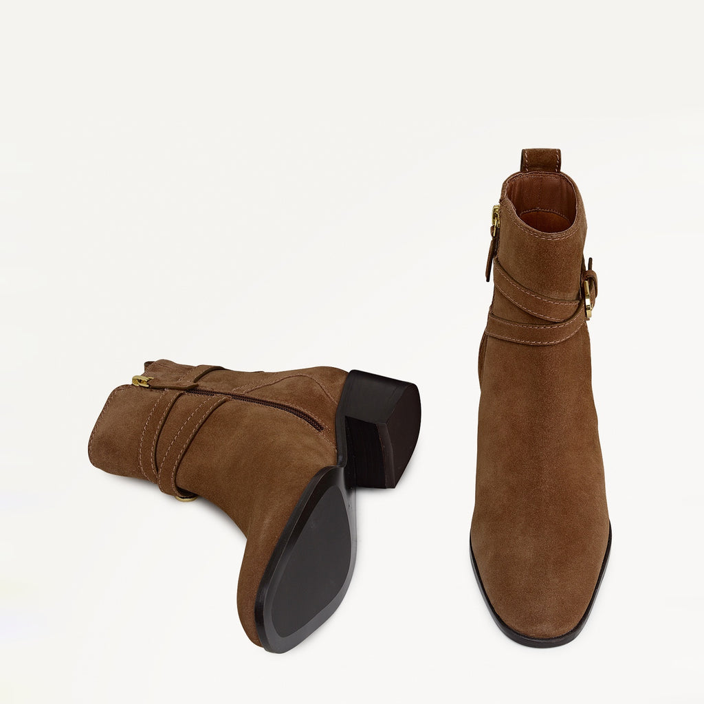 Acorn Walk Trim Jeans Boot Coffee - 112550