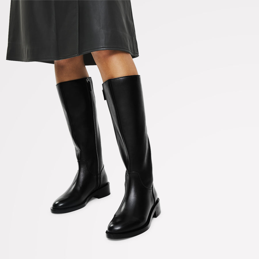 Hanbury Row Long Riding Boot Black - 112557