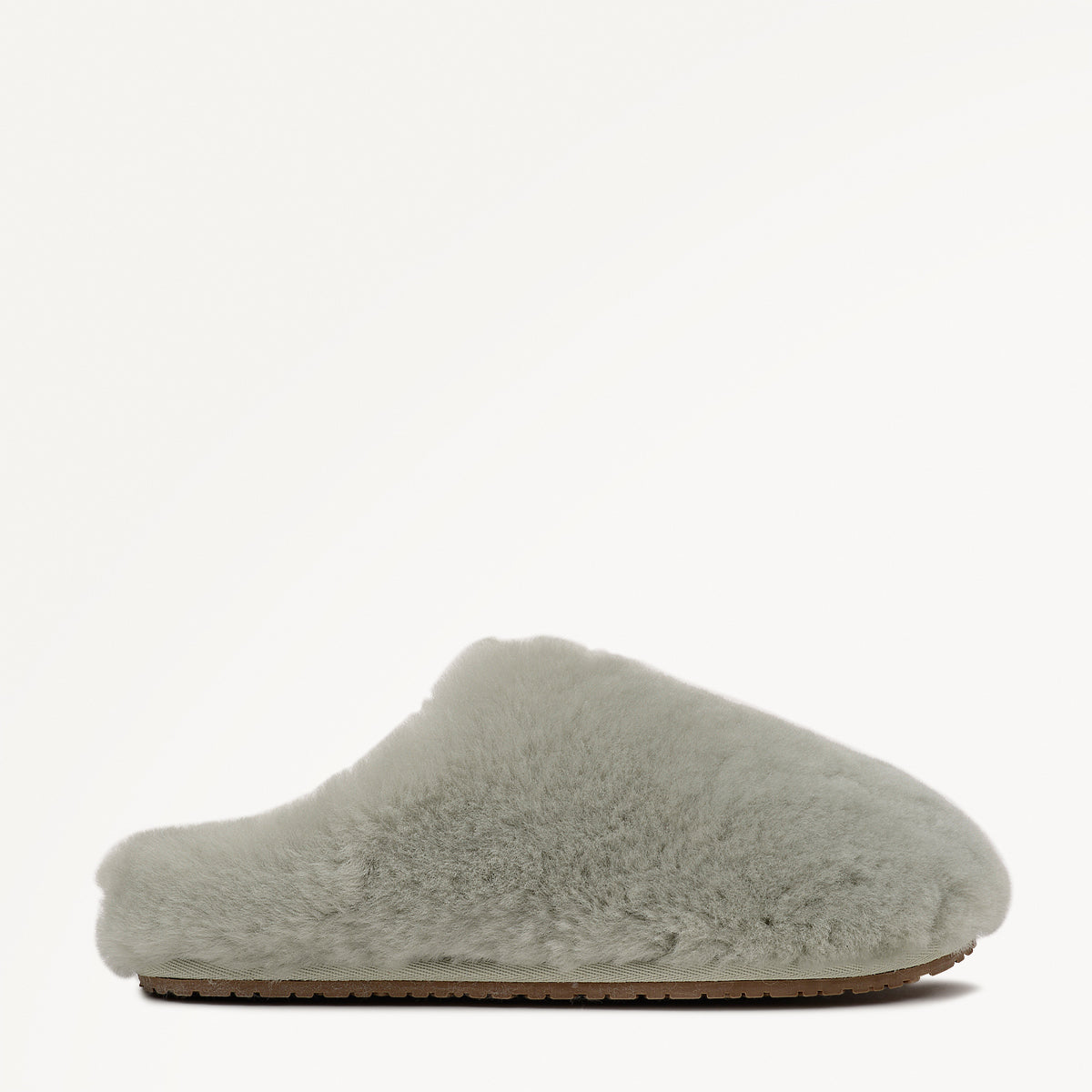 CLOUD STREET LUXE SHEARLING FLUFF MULE MINT