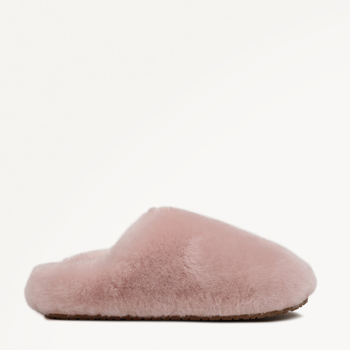 CLOUD STREET LUXE SHEARLING FLUFF MULE PINK