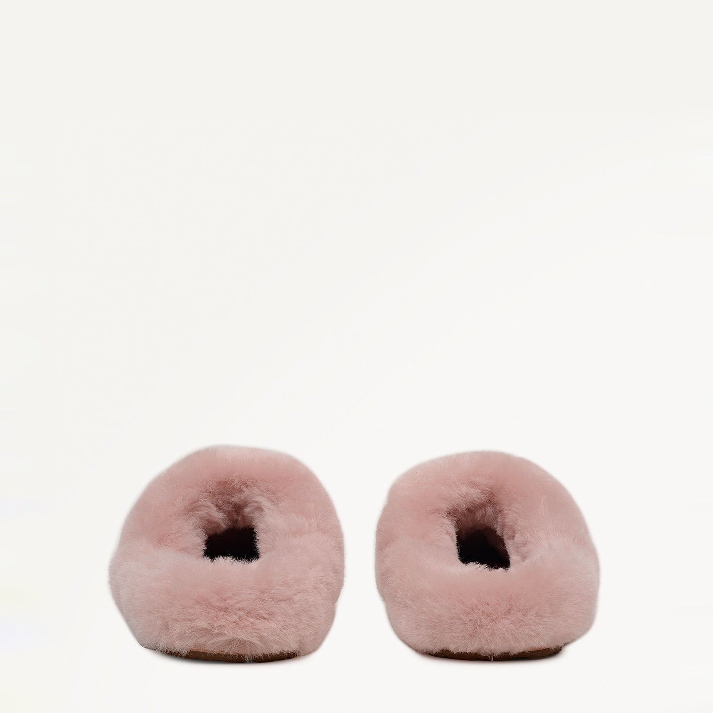 Cloud Street Luxe Shearling Fluff Mule Pink - 112559