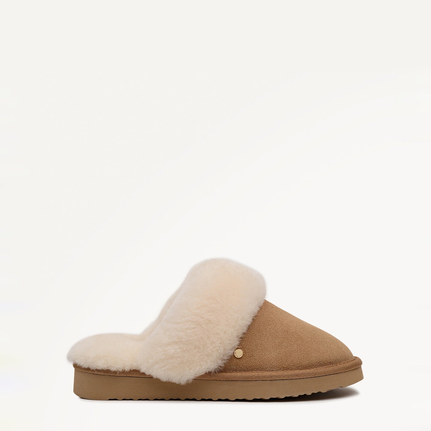 Maple Lane Classic Shearling Cuff Mule - RQE11701