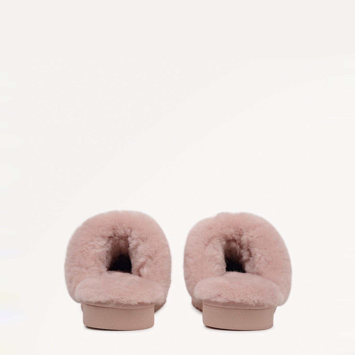 Maple Lane Classic Shearling Cuff Mule Pink - 112564