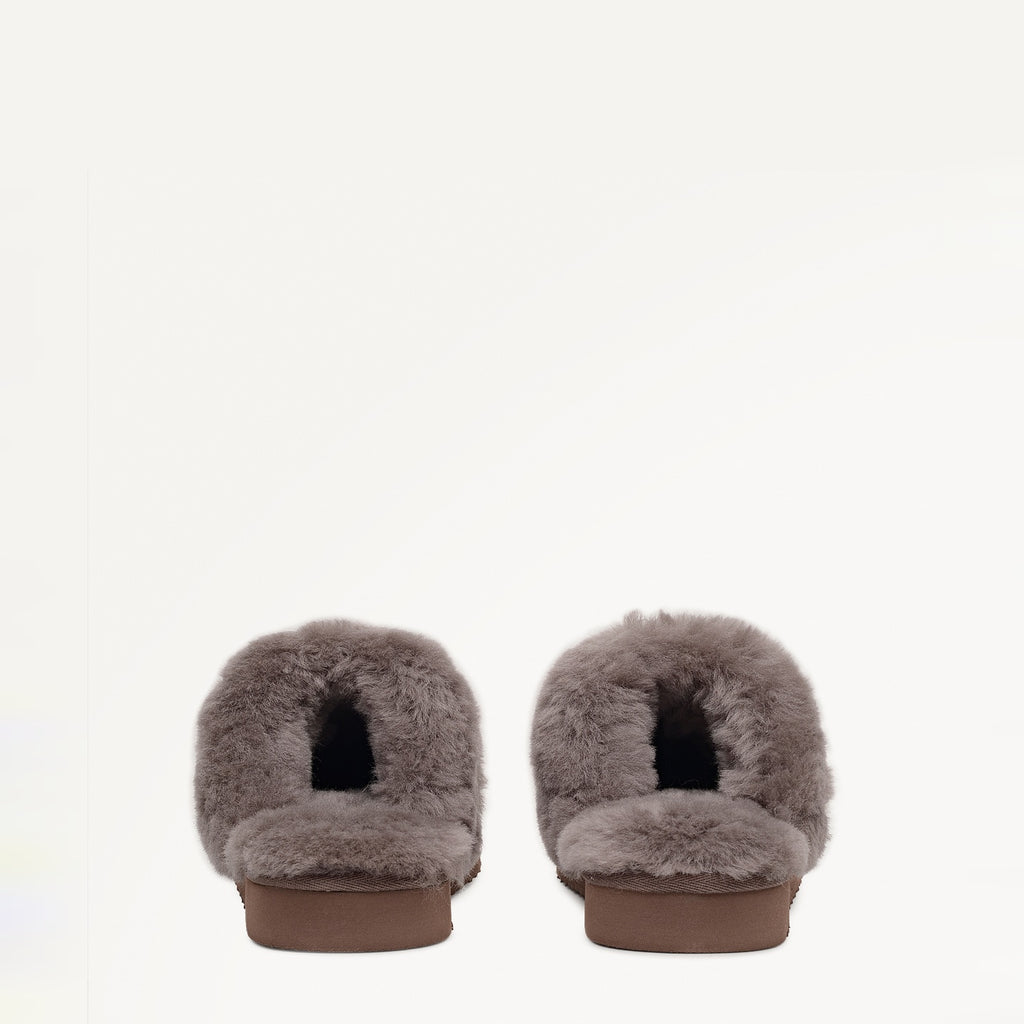 Maple Lane Classic Shearling Cuff Mule Mink - 112565