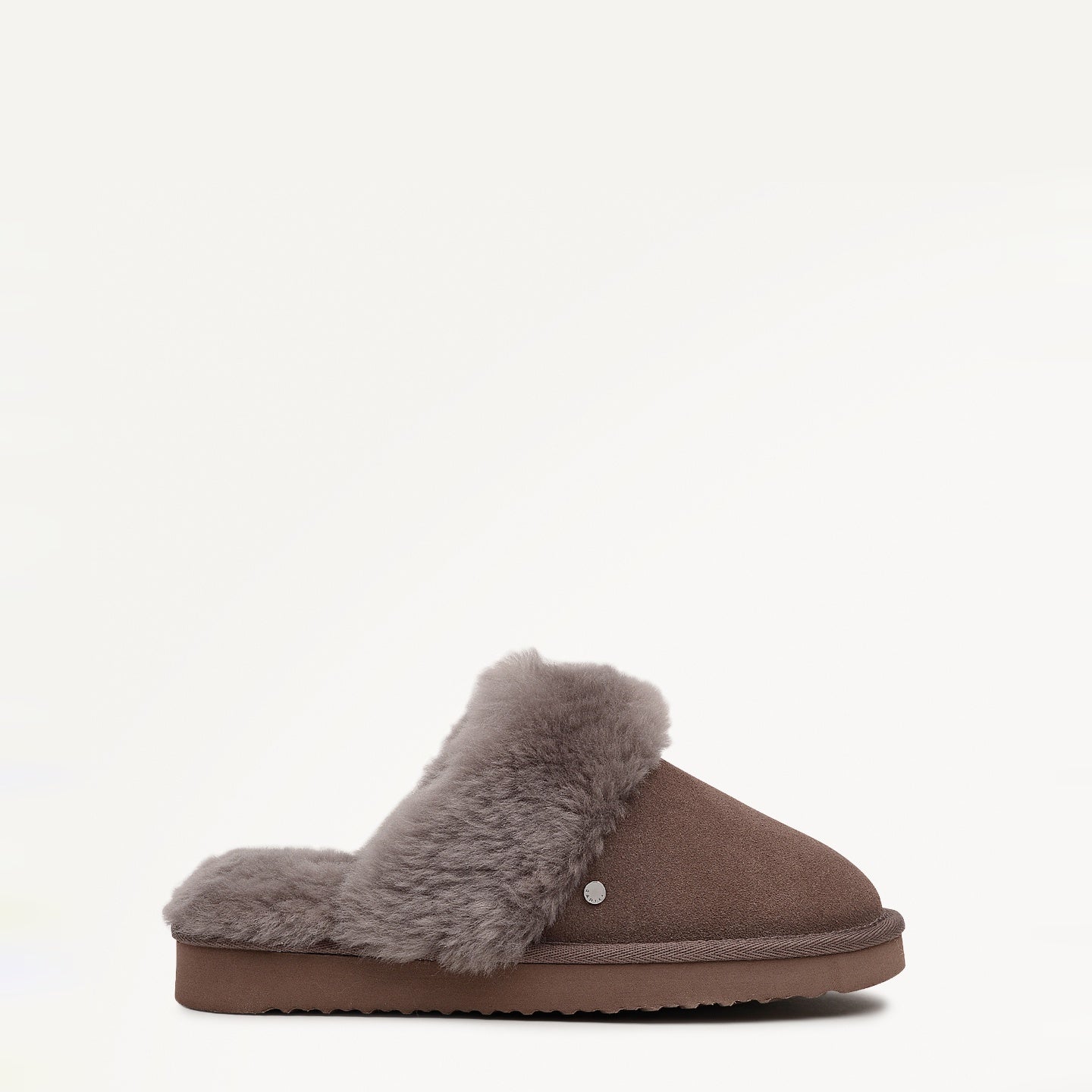 Maple Lane Classic Shearling Cuff Mule Mink - 112565