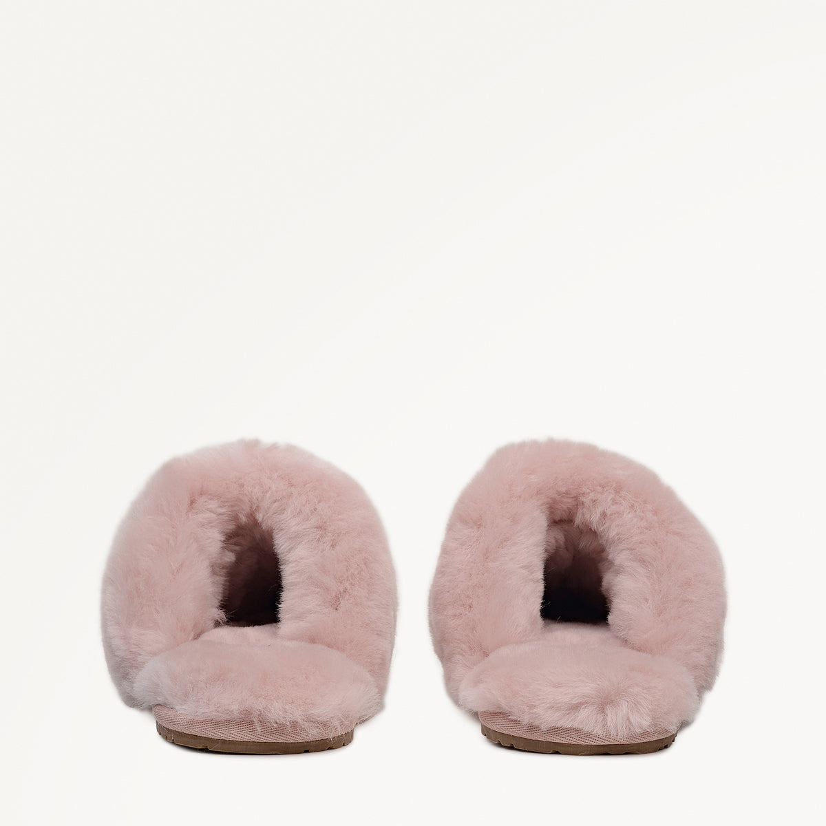 CHELSEA CREEK SEAM SHEARLING CUFF MULE PINK