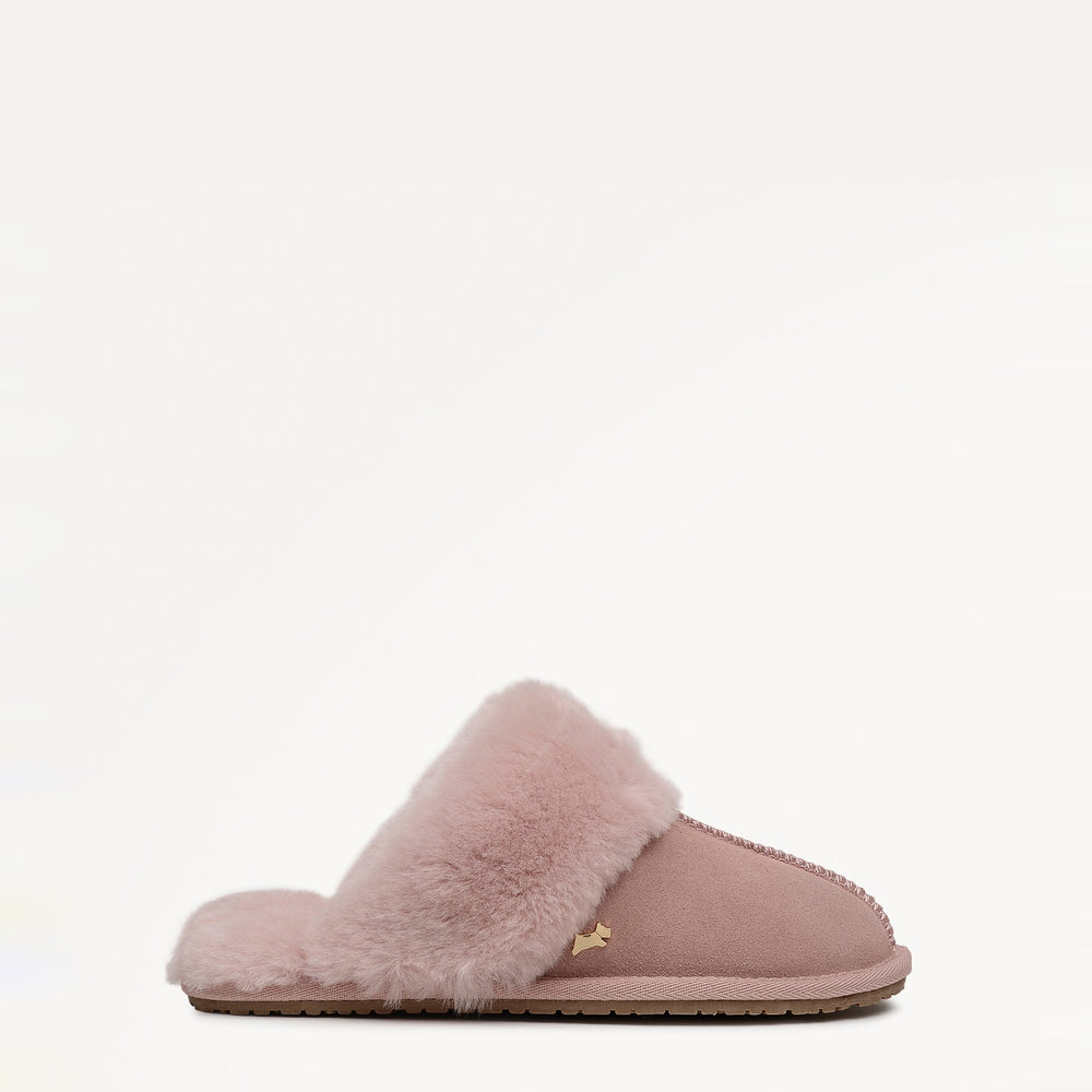 Chelsea Creek Seam Shearling Cuff Mule - RQE11901