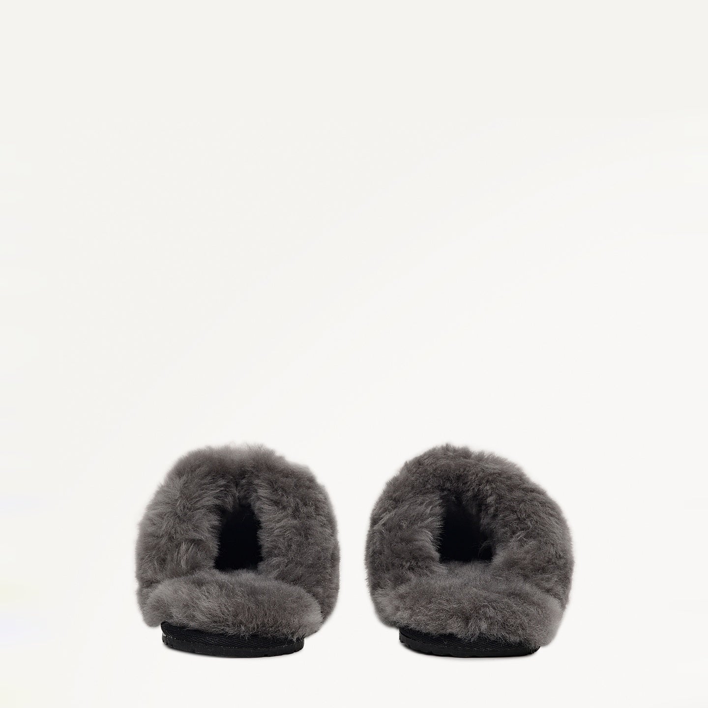 Chelsea Creek Seam Shearling Cuff Mule Black - 112568