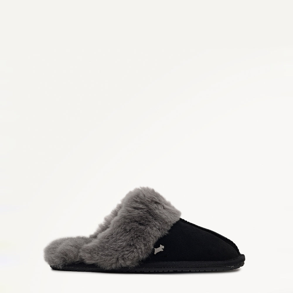 Chelsea Creek Seam Shearling Cuff Mule - RQE11901