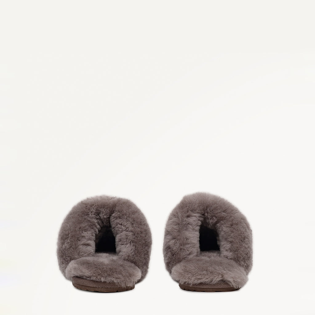 Chelsea Creek Seam Shearling Cuff Mule Mink - 112569