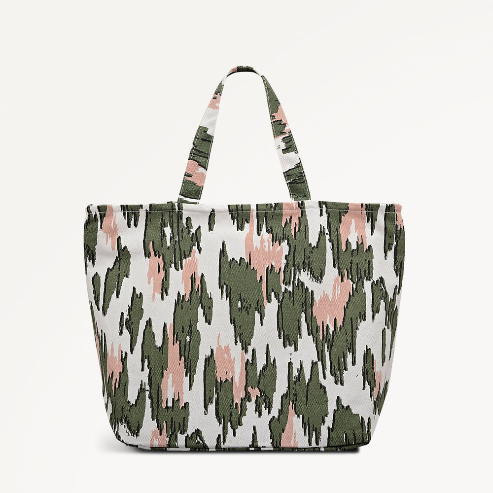 Abstract Animal Small Ziptop Crook Hunter Green - 112577