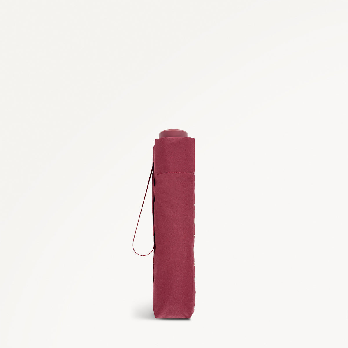 Cascading Dog Fabric Responsible Handbag Umbrella in Carmine - 112580
