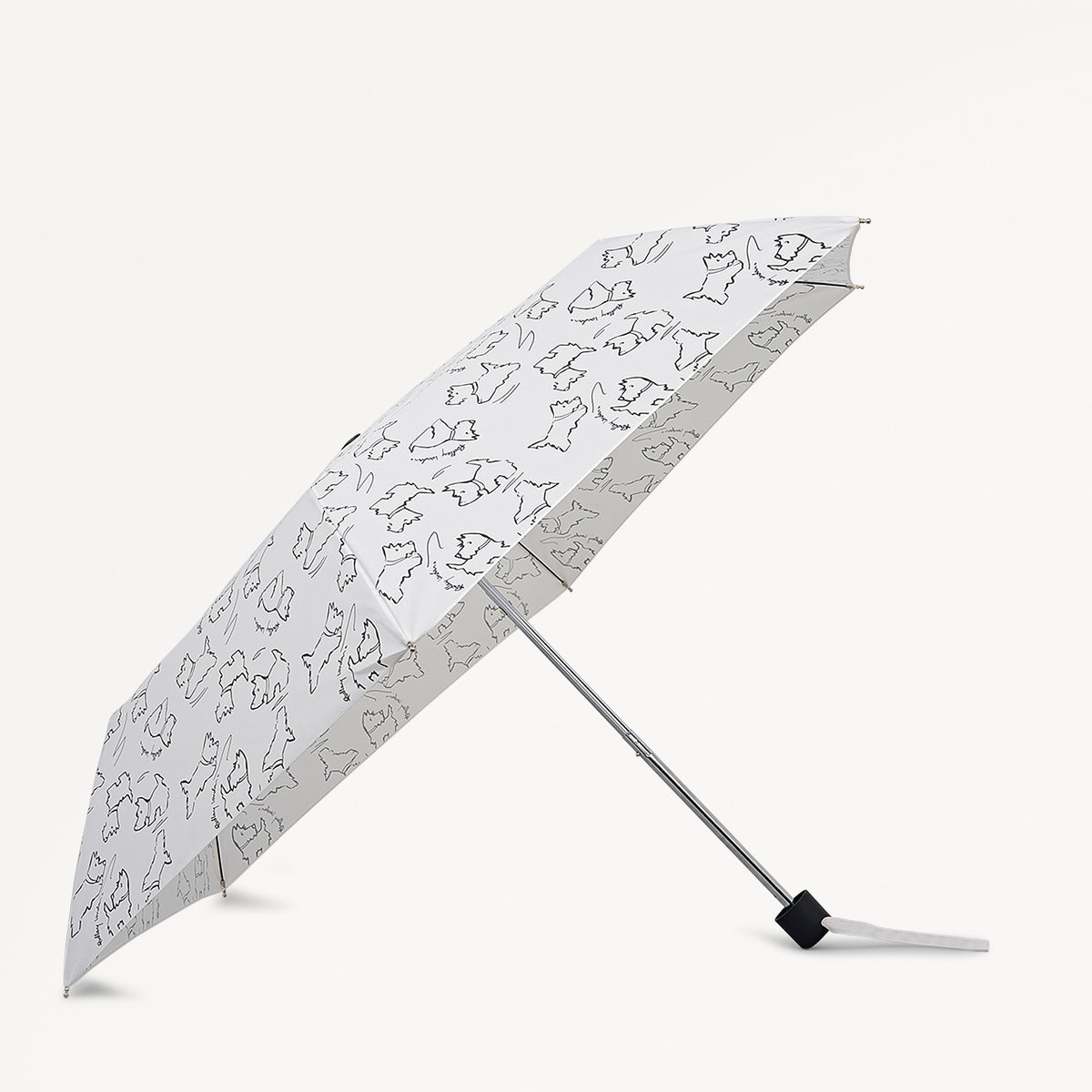 Sketch Street Fabric Superlite Responsible Umbrella in Chalk - 112582