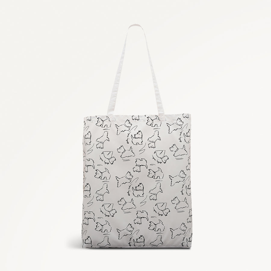 Sketch Street Fabric Responsible Foldaway in Chalk - 112583