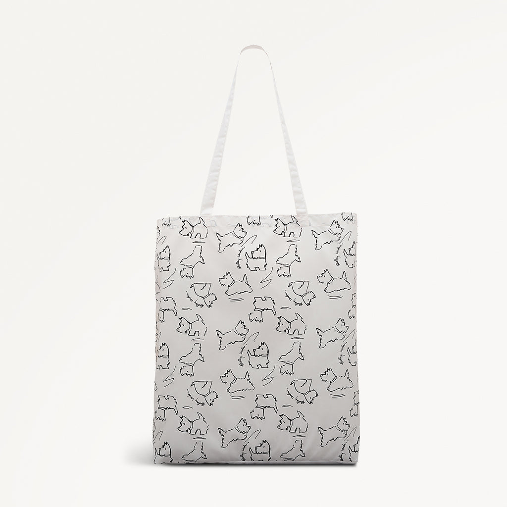 Radley In The Round Fabric Large Ziptop Tote in Carmine - 112576