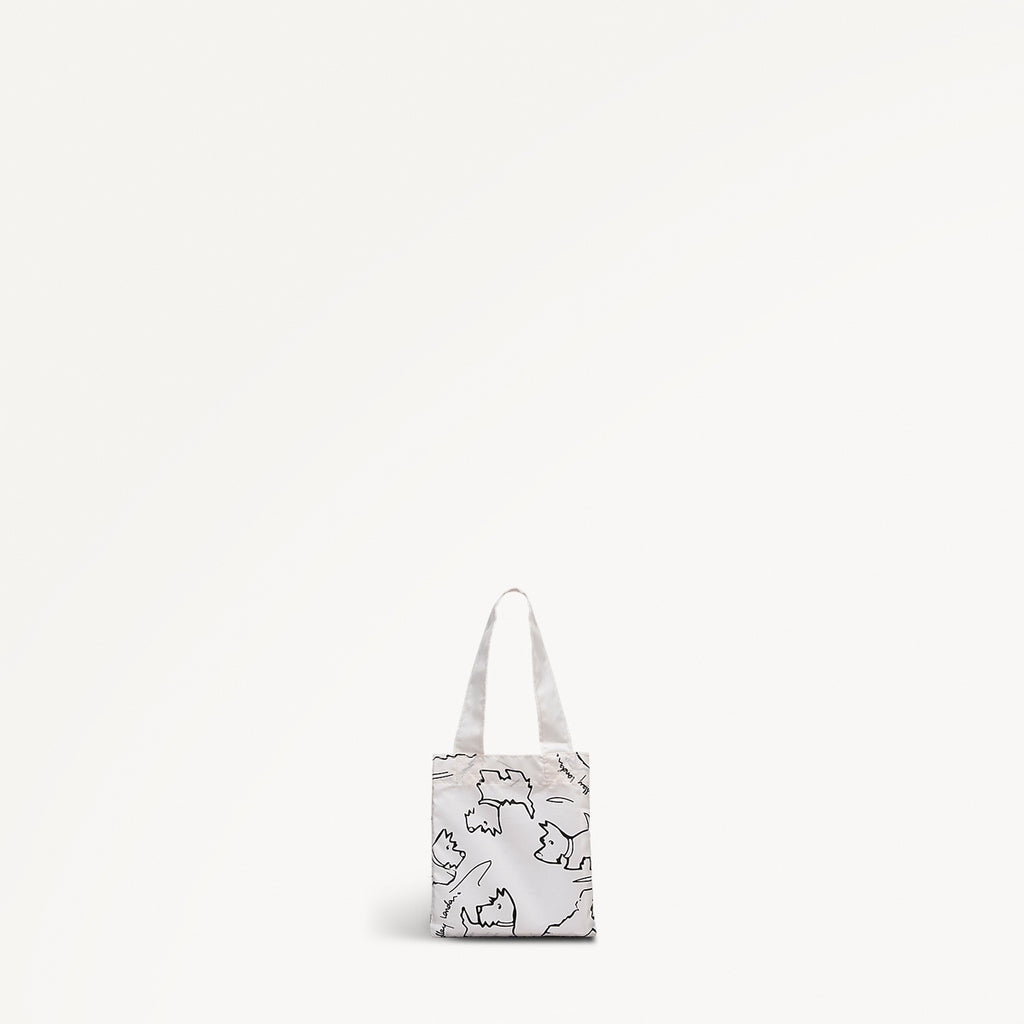 Radley In The Round Fabric Large Ziptop Tote in Carmine - 112576