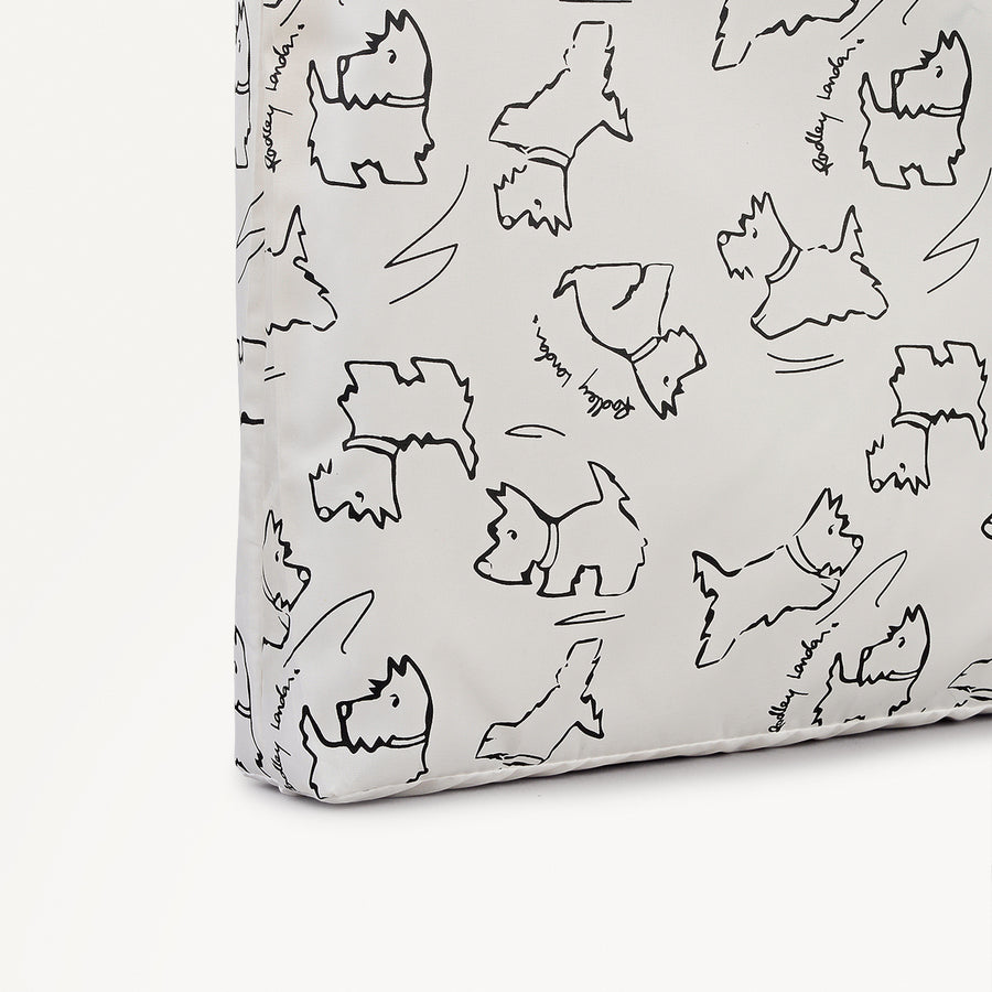 Sketch Street Fabric Responsible Foldaway in Chalk - 112583