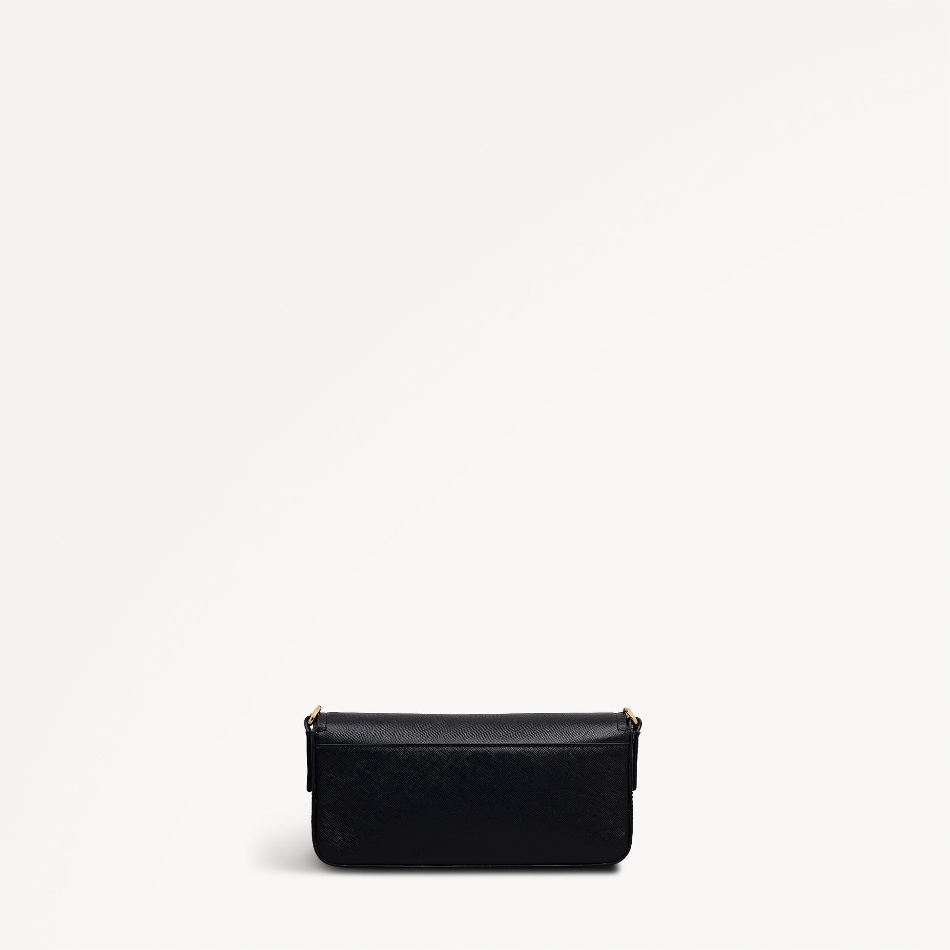 Crosby Alley Leather Large Phone Cross Body Bag in Black - 112642