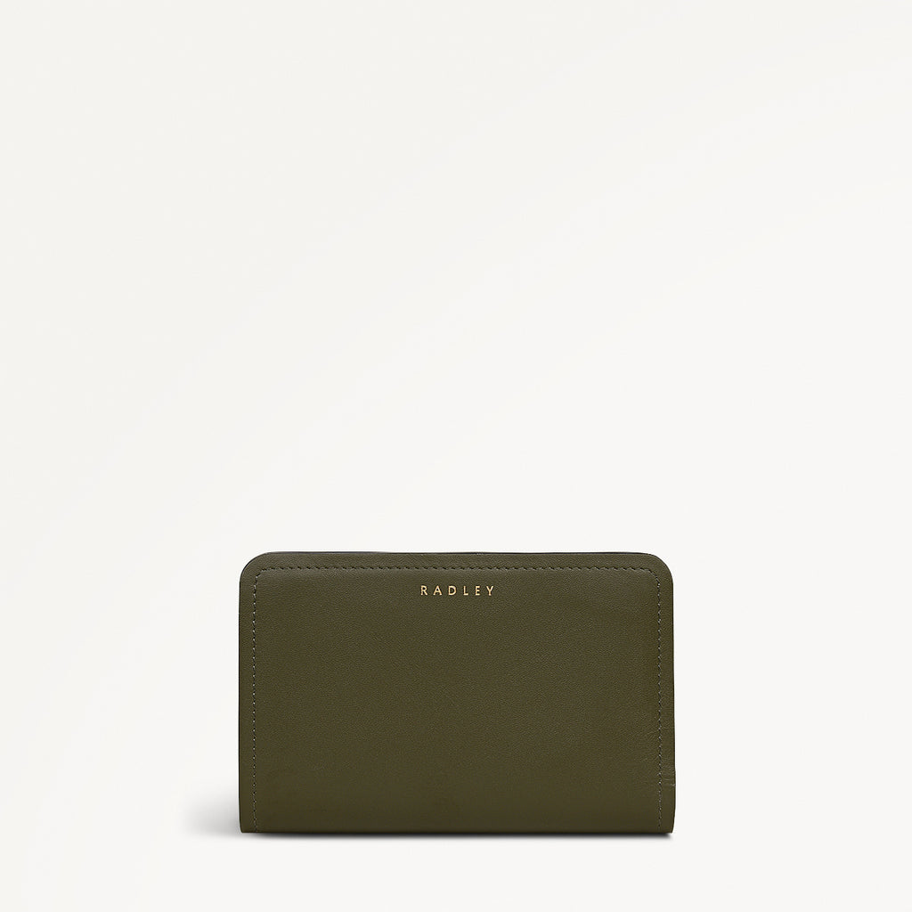 Mayfair Lane Leather Medium Bifold Wallet in Pine Needle - 112682