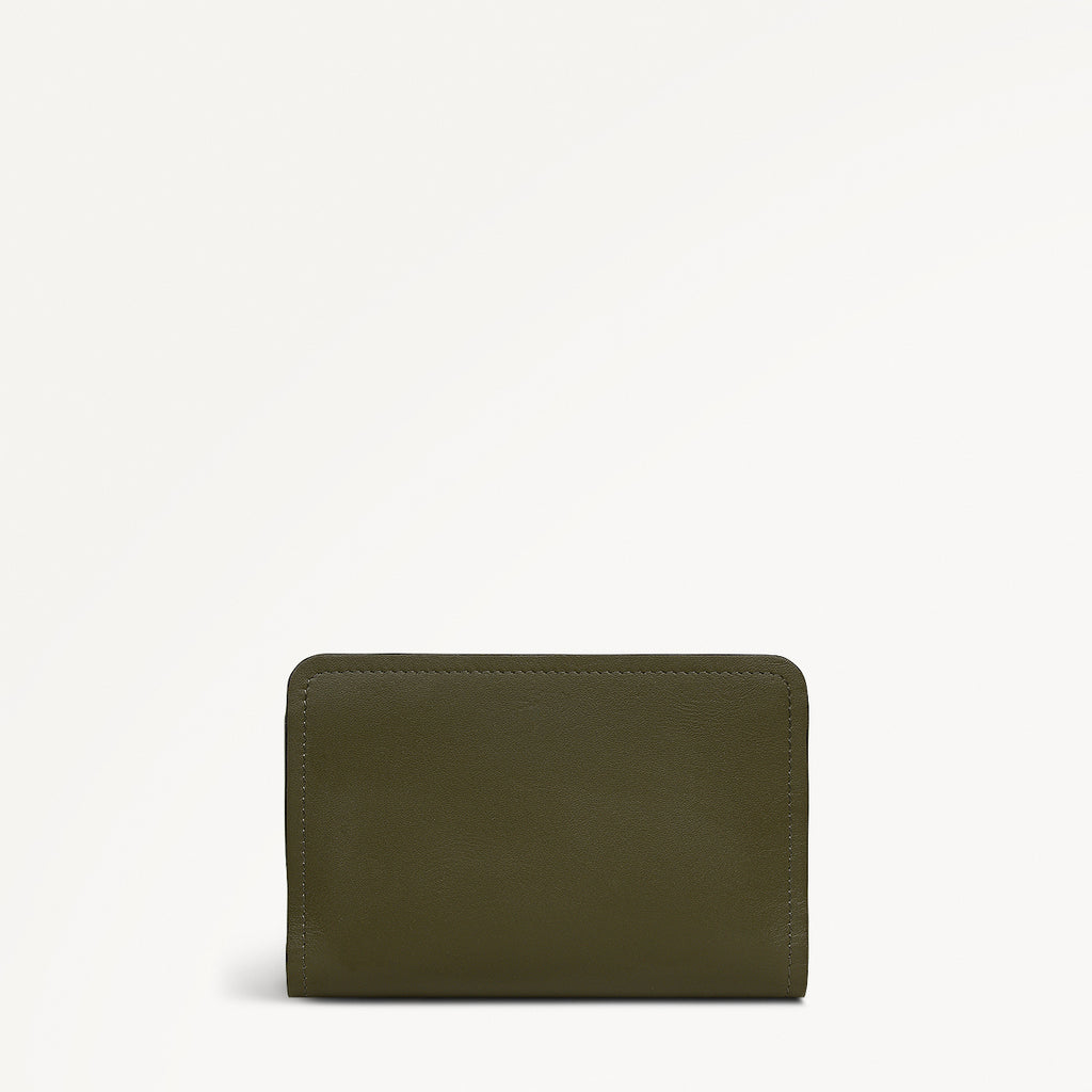 Mayfair Lane Leather Medium Bifold Wallet in Pine Needle - 112682
