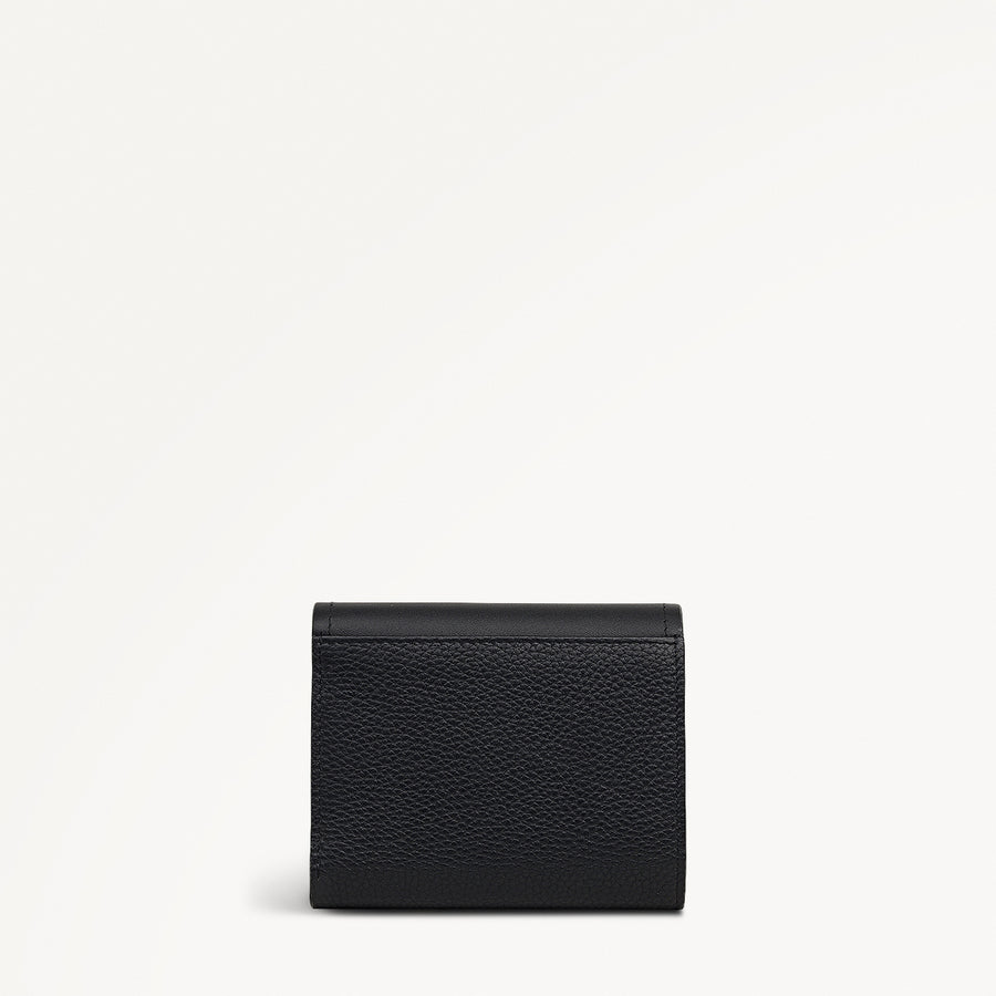 Mayfair Lane Leather Small Trifold Wallet in Black - 112684
