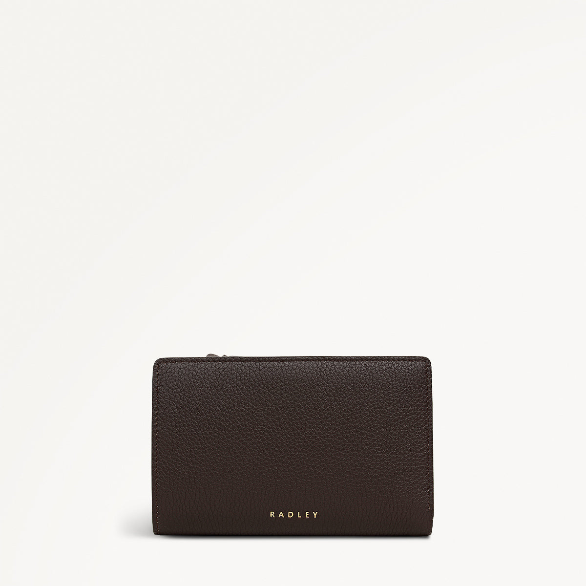 Fountain Mews Leather Medium Bifold Wallet in Dark Oak - 112689