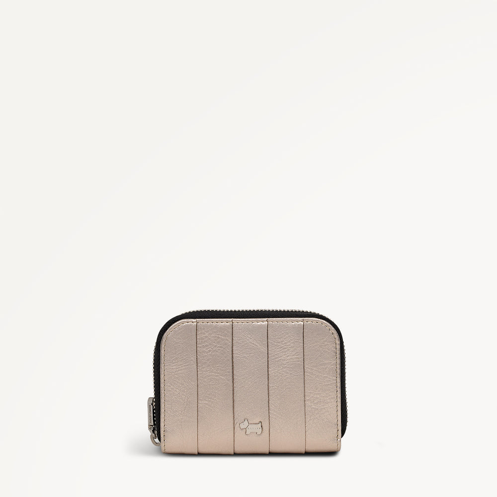 Burton Way - Metallic Small Zip Around Purse - OSE14811