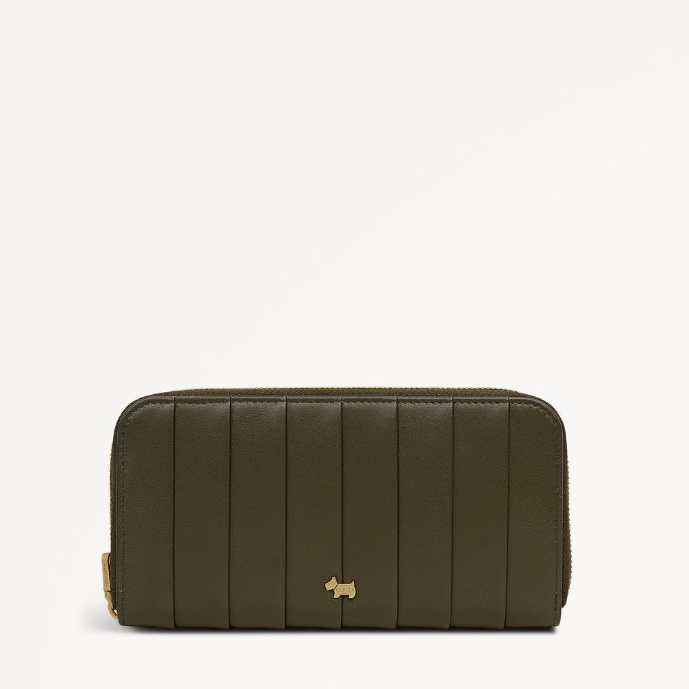 Burton Way - Quilt Large Zip Around Wallet - OSE14713