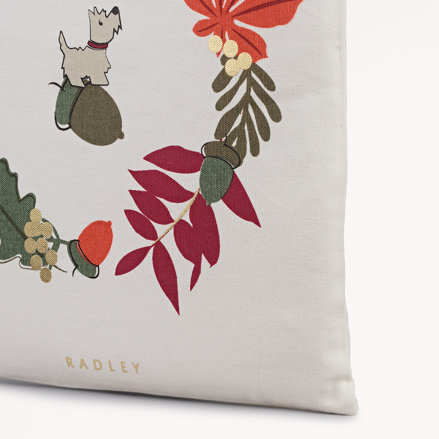 Acorntopia Fabric Medium Open Top Tote in Natural - 112718