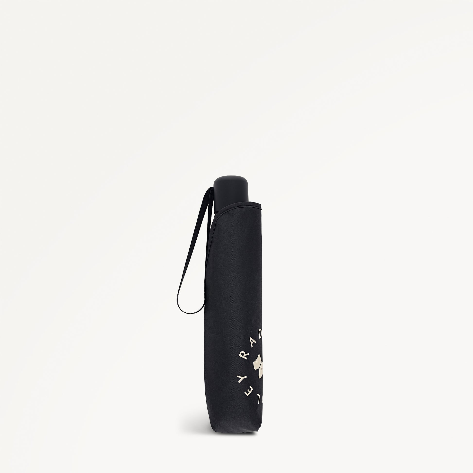 Radley In The Round Fabric Superlite Responsible Umbrella in Black - 112723
