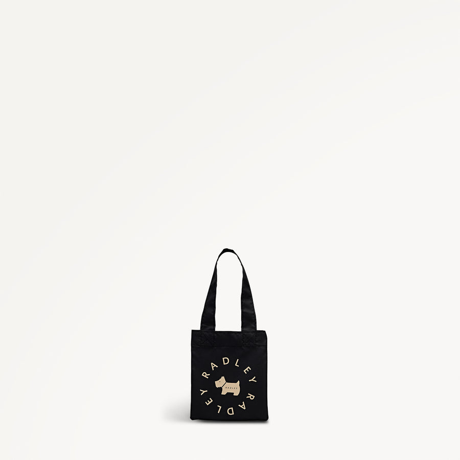 Radley In The Round Fabric Responsible Foldaway in Black - 112724