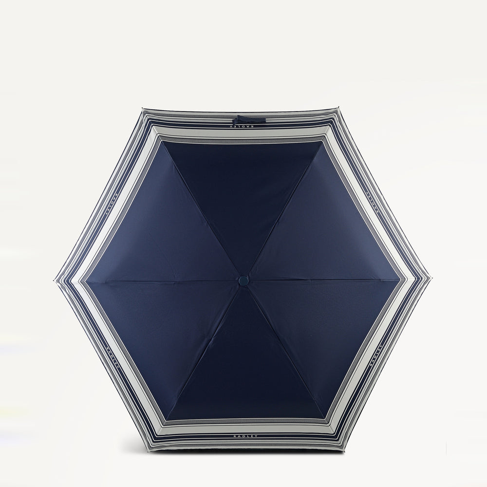 Radley Stripe Responsible Handbag Umbrella - OUE10901