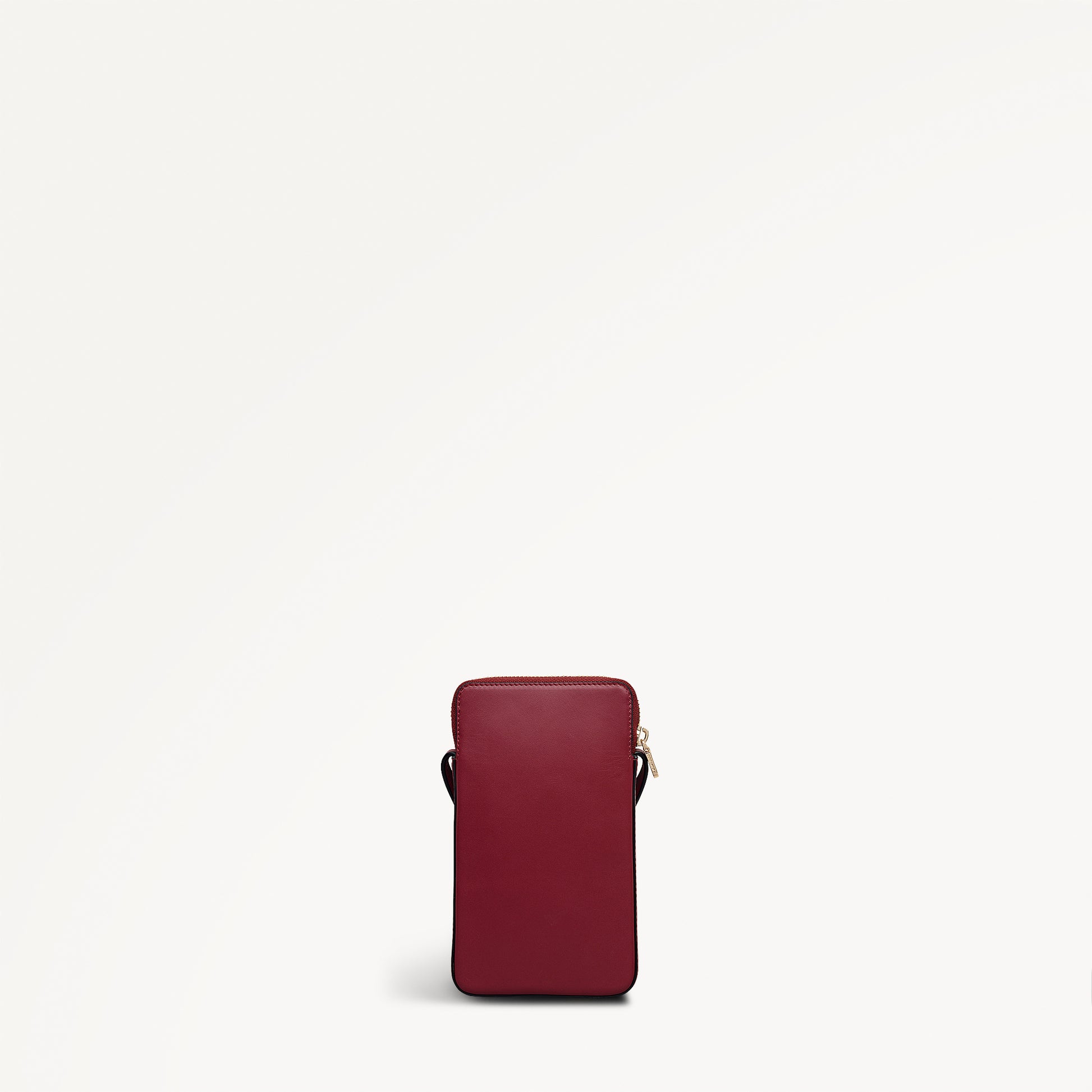 Heritage Radley - Protect Leather Medium Phone Cross Body Bag in Carmine - 112730