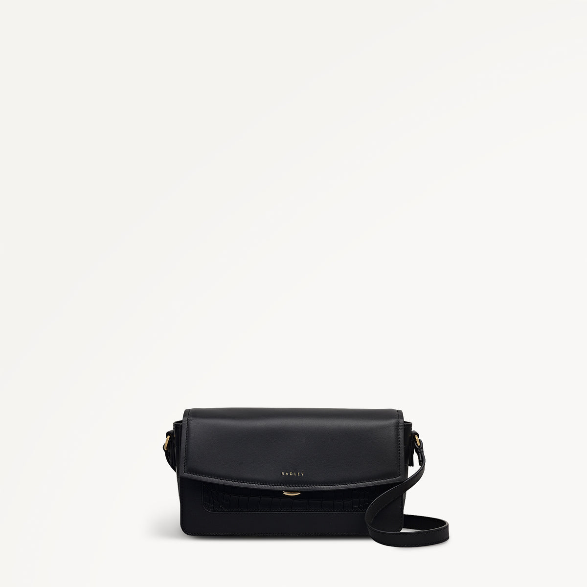 Albert Road Leather Small Flapover Cross Body Bag