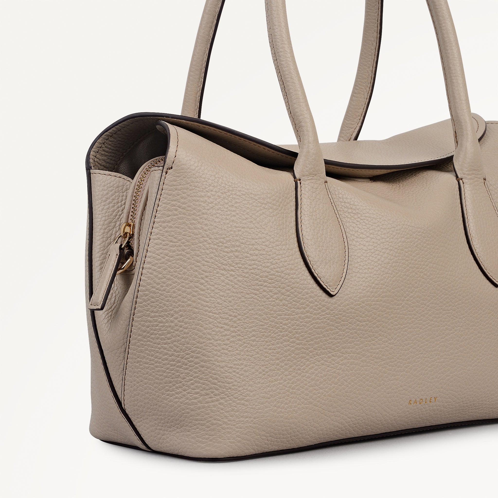 Porcini Medium Ziptop Grab Bag | Liverpool Gardens AW25 | Radley