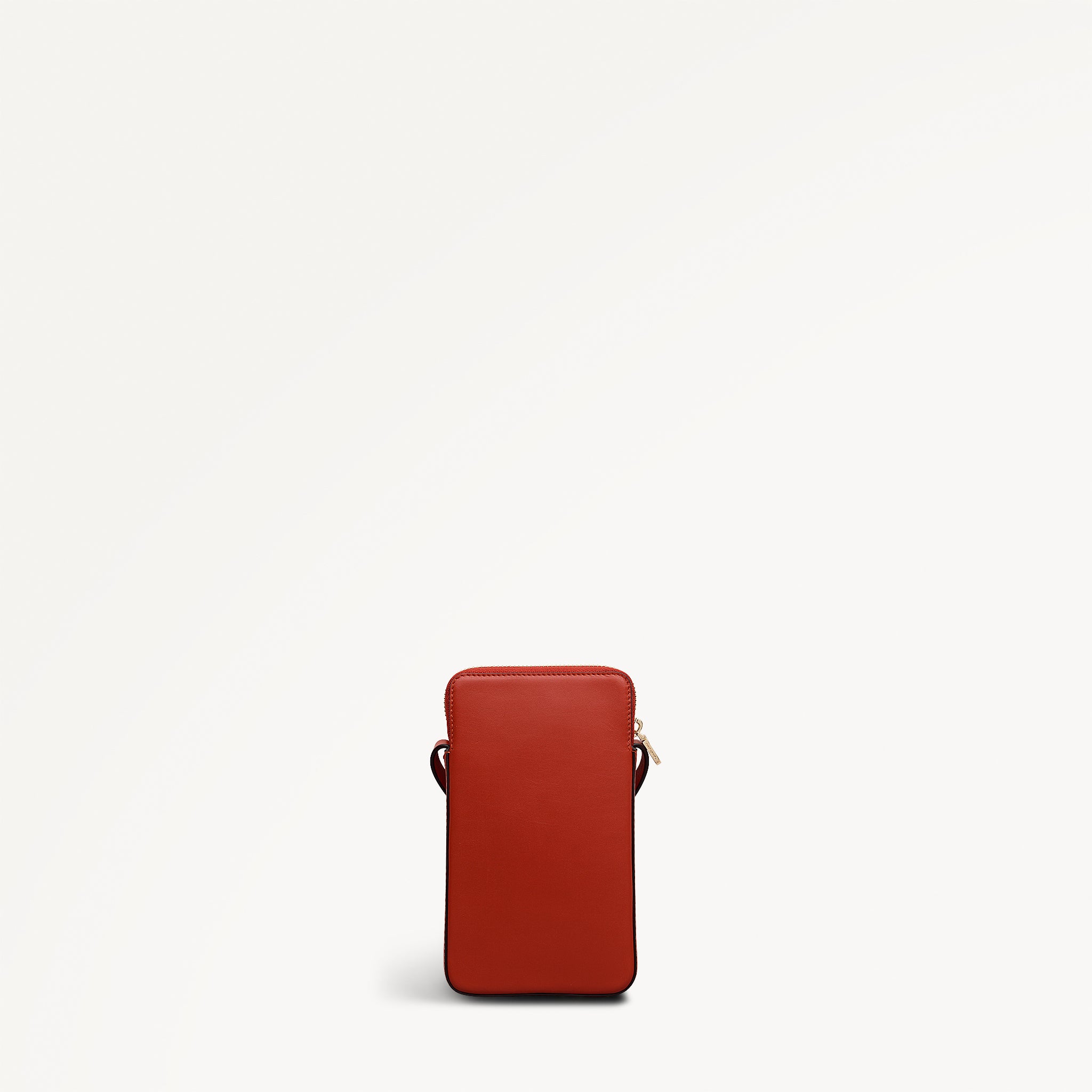 Heritage Radley - Protect Leather Medium Phone Cross Body Bag in Flame - 112764