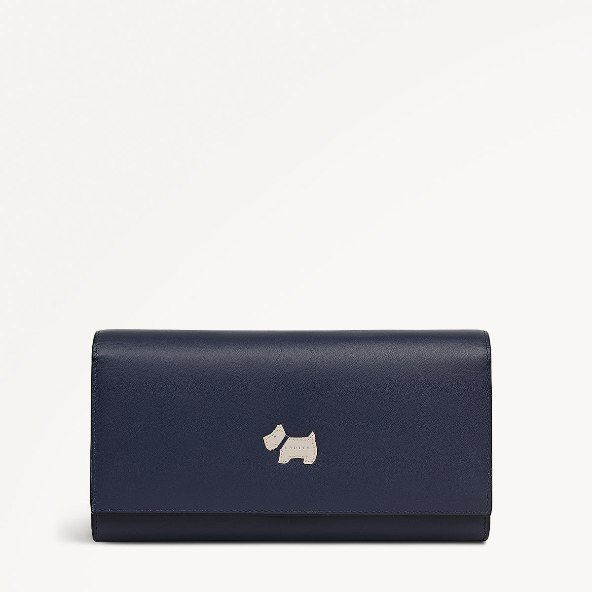 Heritage Radley - Protect Leather Extra Large Flapover Wallet in Ink - 112776