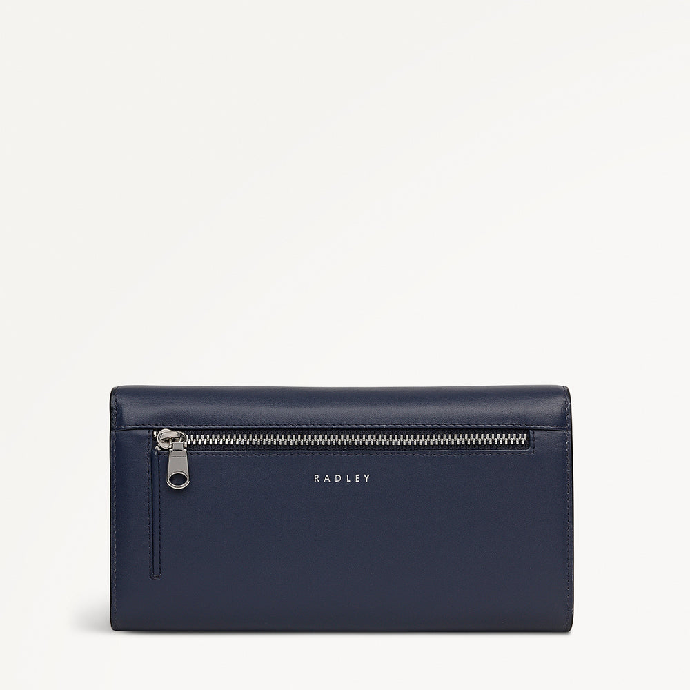 Portefeuille Radley London - Cuir Noir Motif écossais - Flapover - Neuf Avec étiquettes
