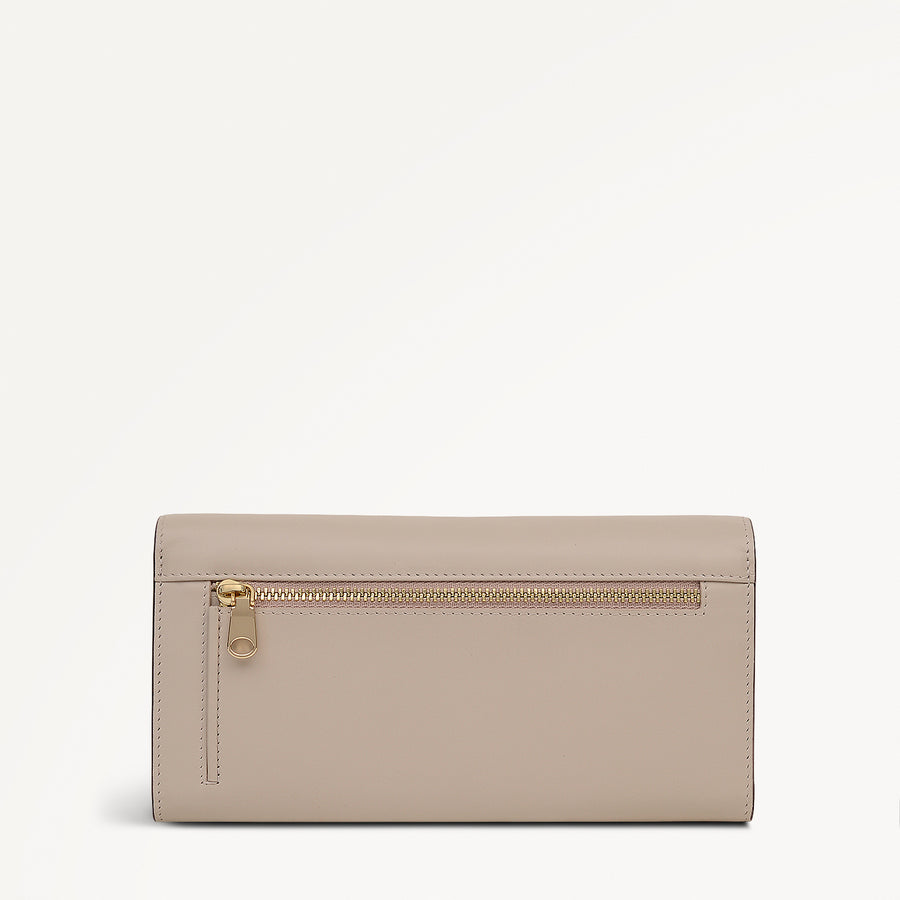 Heritage Radley - Protect Leather Large Flapover Wallet in Porcini - 112778