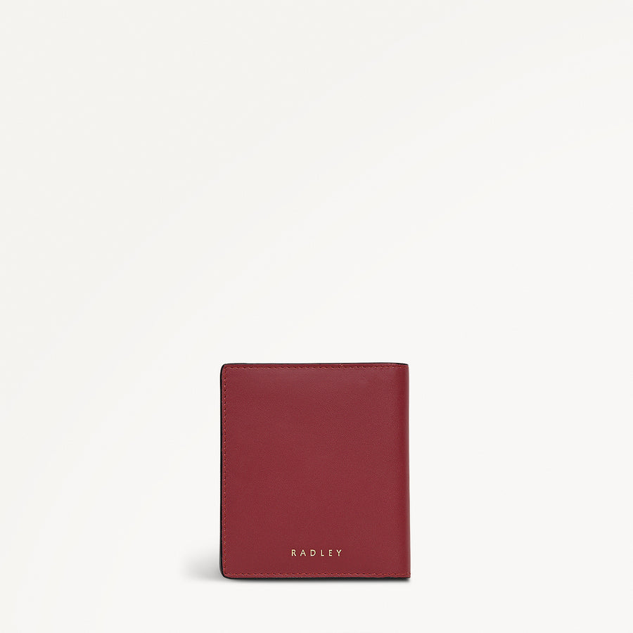 Heritage Radley - Protect Leather Small Bifold Card Holder in Carmine - 112779