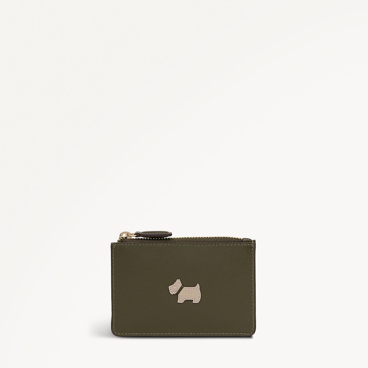 Heritage Radley - Protect Leather Small Ziptop Coin Purse in Pine Needle - 112780