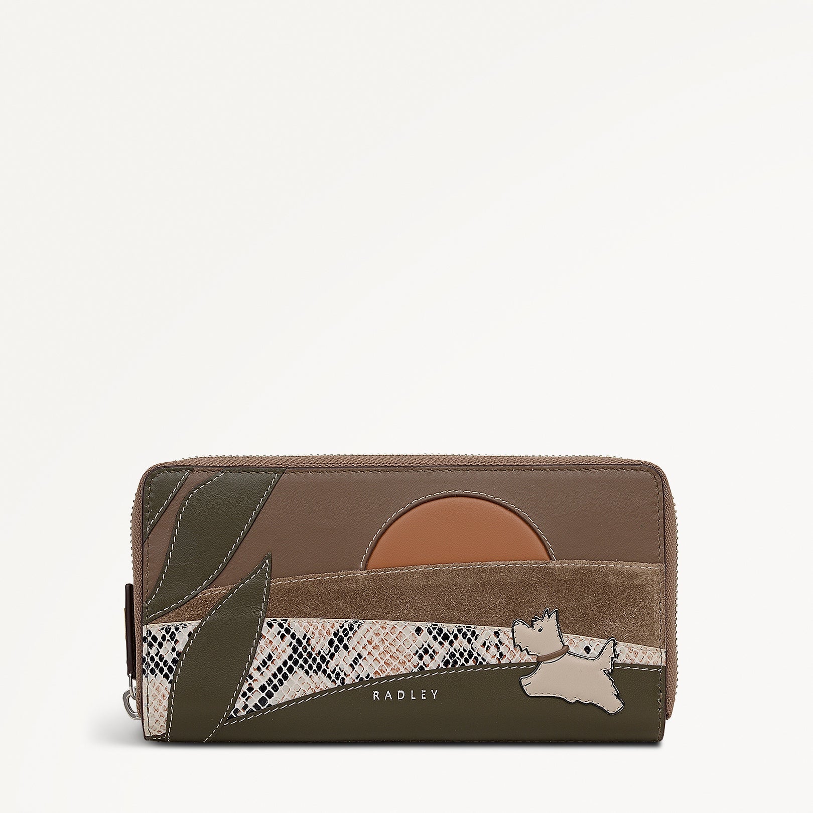 Over The Hills Large Zip Around Wallet - OSE18901
