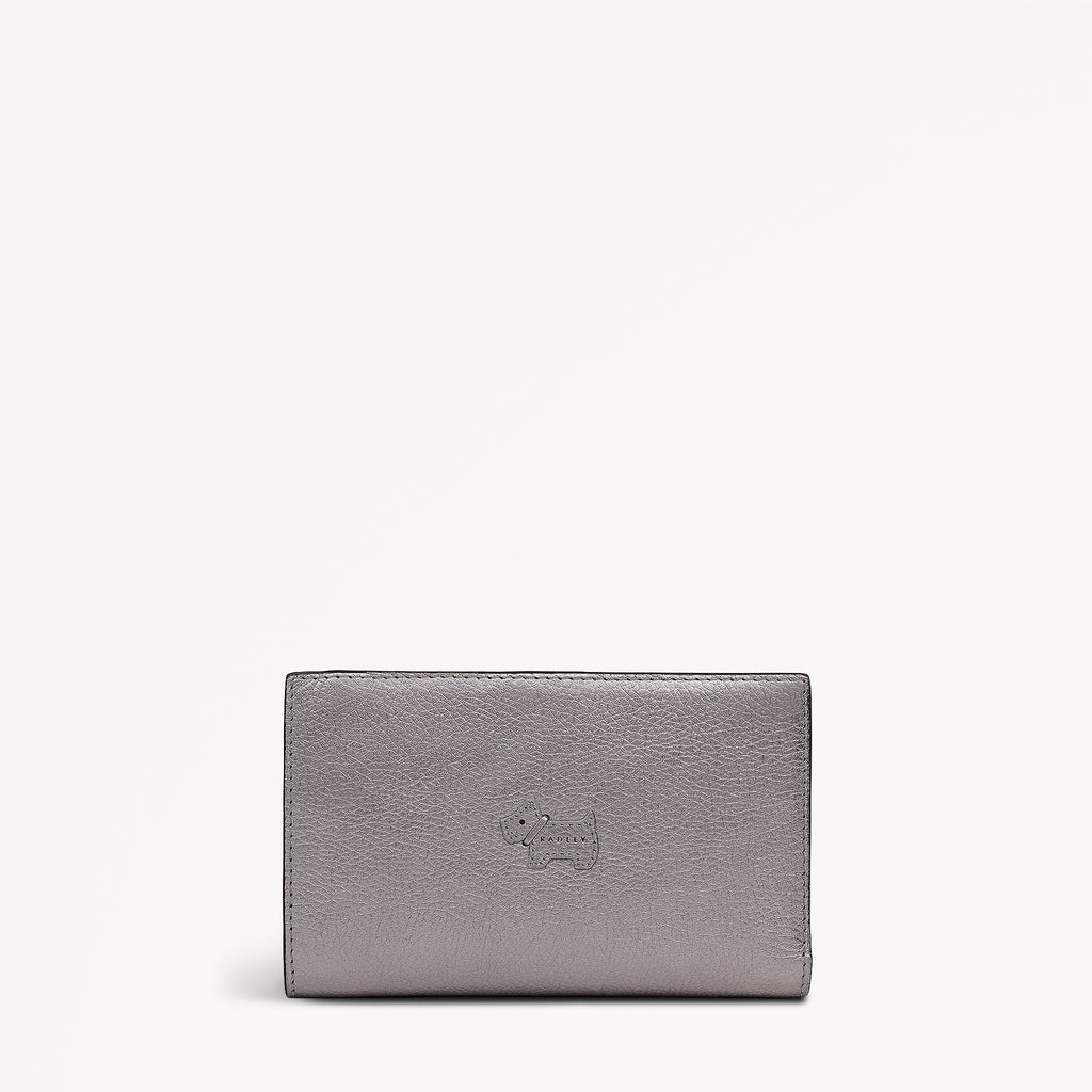 Heritage Radley - Protect Leather Medium Bifold Wallet in Gun Metal - 112823