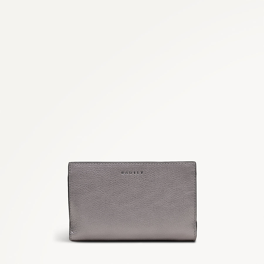 Heritage Radley - Protect Leather Medium Bifold Wallet in Gun Metal - 112823