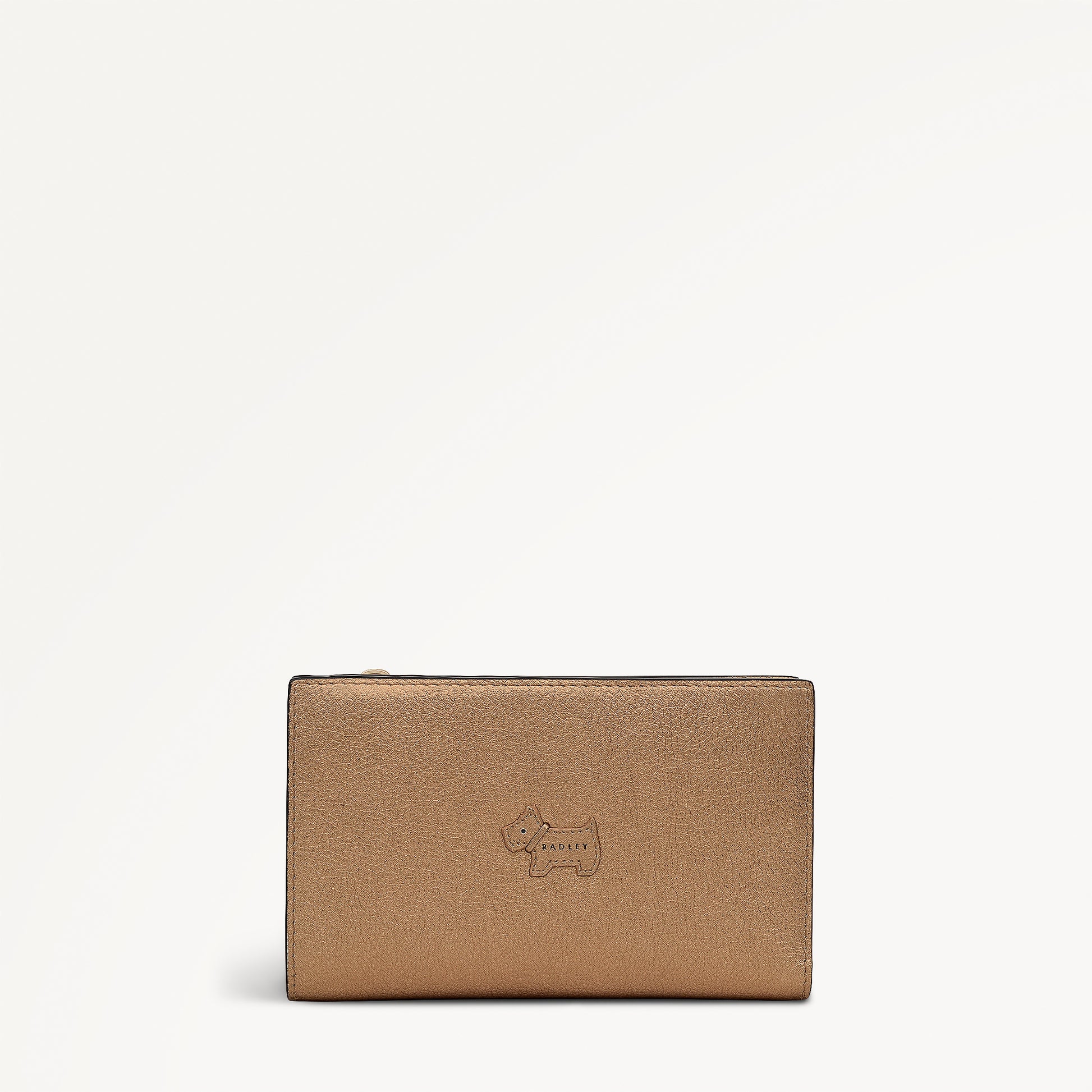 Heritage Radley - Protect Leather Medium Bifold Wallet in Olive Gold - 112824